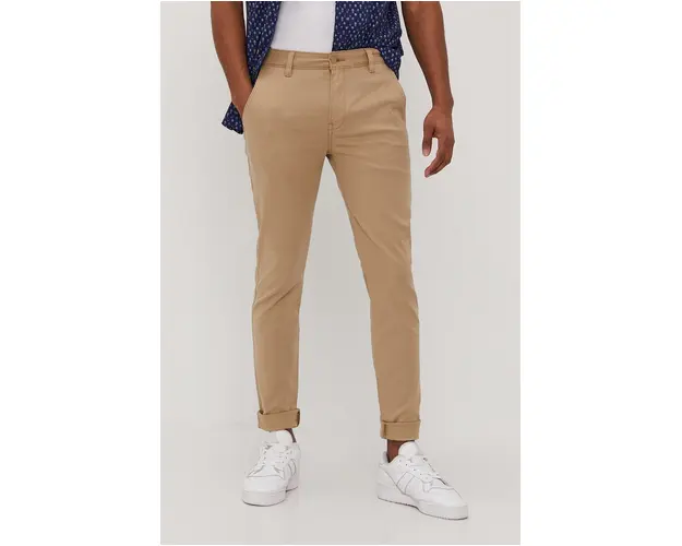 Levi's Pantaloni barbati, culoarea bej