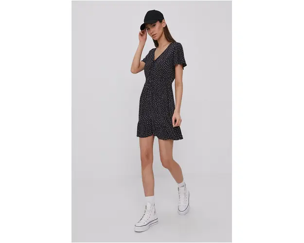 Billabong Rochie culoarea gri, mini, evazata