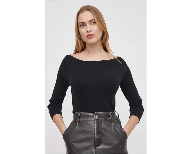 United Colors of Benetton pulover femei, culoarea gri, light