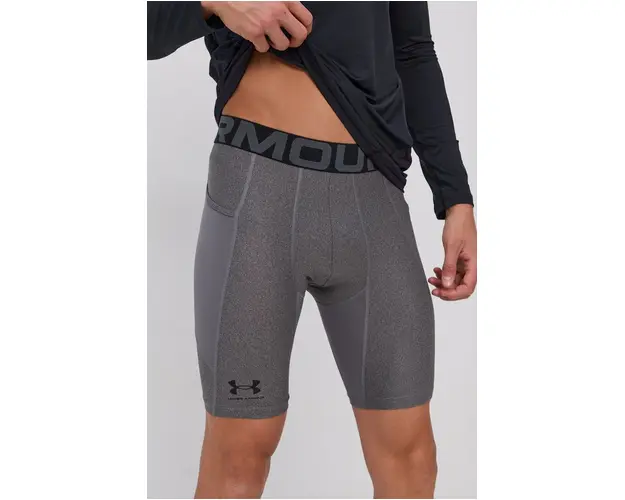 Under Armour pantaloni scurti de antrenament culoarea gri