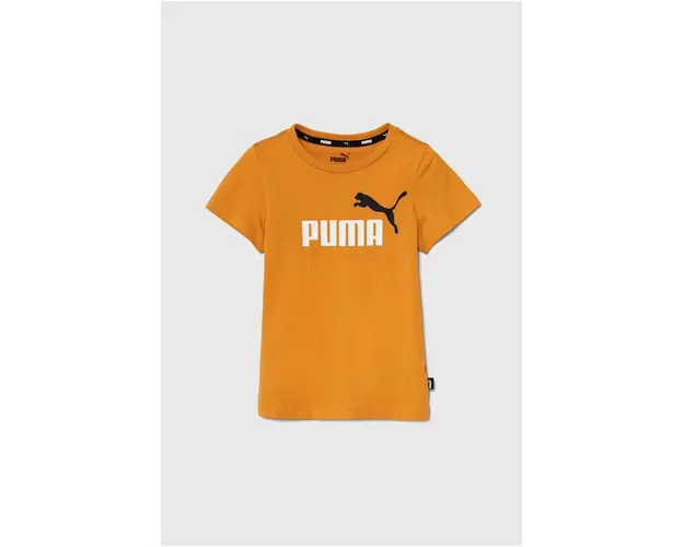 Puma tricou de bumbac pentru copii culoarea negru, cu imprimeu