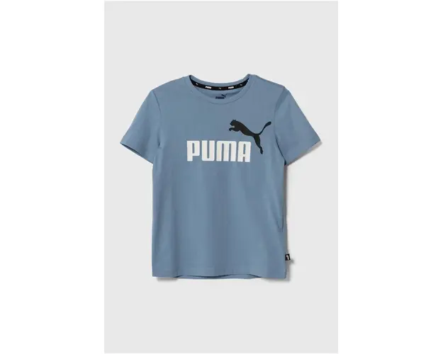 Puma tricou de bumbac pentru copii culoarea negru, cu imprimeu