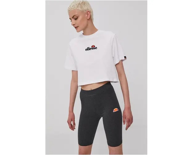 Ellesse tricou femei, culoarea alb SGB06838-Black