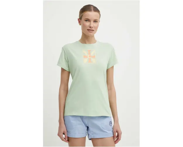 Columbia tricou sport Sun Trek culoarea alb 1931753