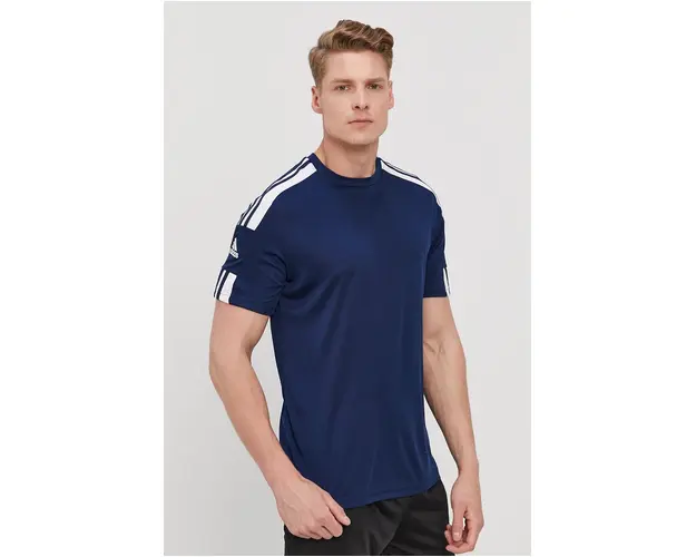adidas Performance tricou GN5724 barbati, culoarea bleumarin, cu imprimeu GN5724
