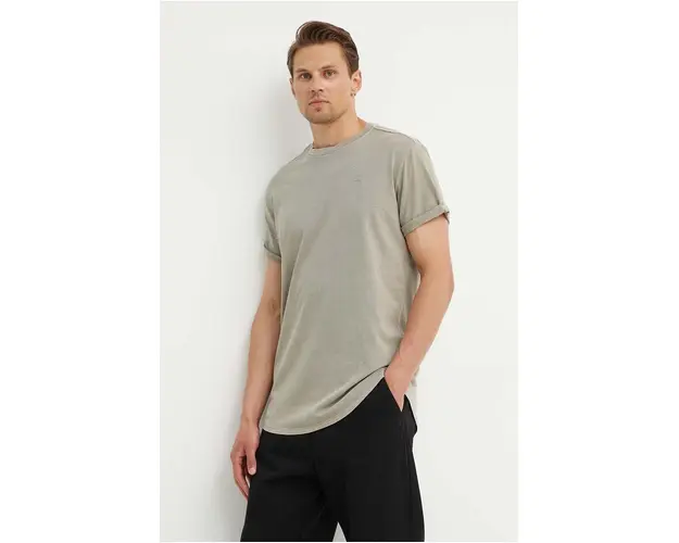 G-Star Raw tricou din bumbac x Sofi Tukker barbati, culoarea gri, neted