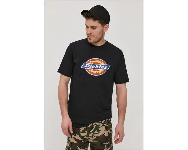 Dickies tricou culoarea negru, cu imprimeu DK0A4XC9BLK-BLACK