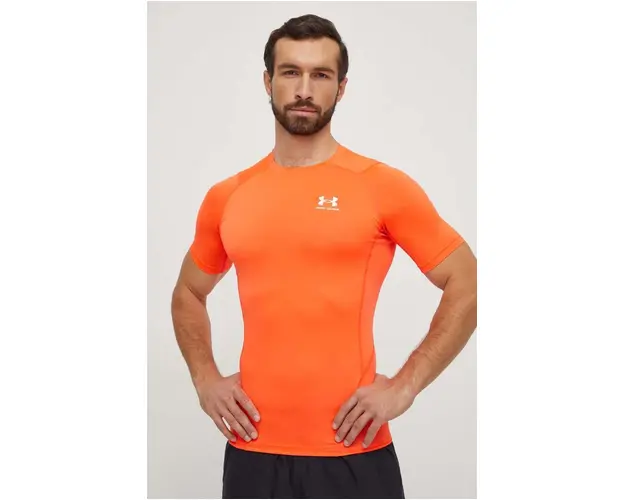 Under Armour tricou de antrenament culoarea rosu, neted