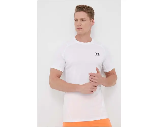 Under Armour tricou de antrenament culoarea negru, neted 1361683-001
