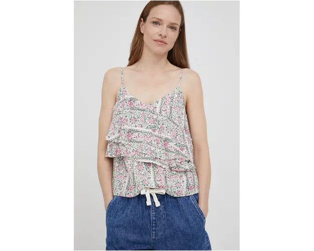 Pepe Jeans bluza Jenny femei, in modele florale
