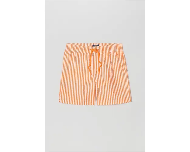 OVS pantaloni scurti de baie copii culoarea alb