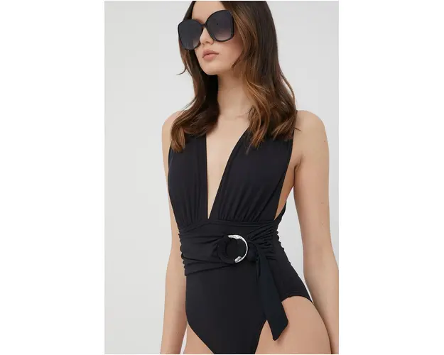 MICHAEL Michael Kors costum de baie culoarea negru, cupa usor rigidizata