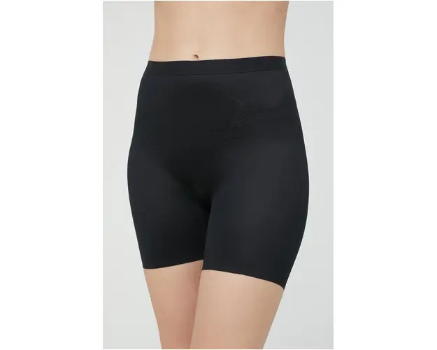 Spanx pantaloni scurti modelatori femei, culoarea negru
