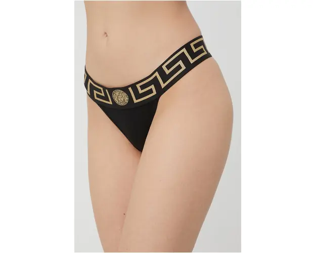 Versace tanga culoarea negru