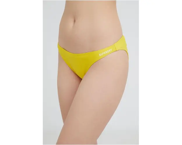 Superdry chiloti de baie culoarea galben