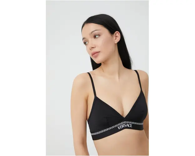 Versace sutien culoarea negru, uni