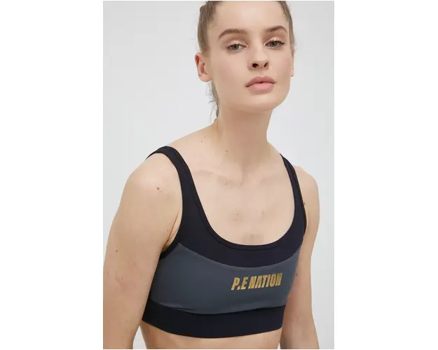 P.E Nation sutien sport Blast culoarea negru, modelator