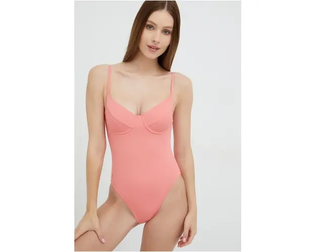 MICHAEL Michael Kors costum de baie dintr-o bucata culoarea roz, cupa moale