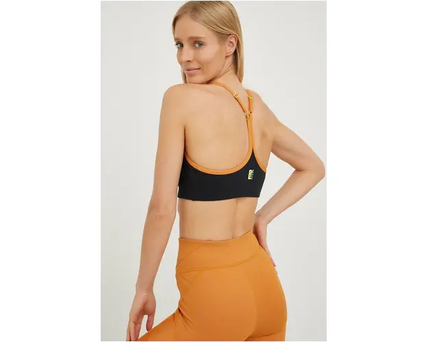 P.E Nation sutien sport Immersive culoarea maro, modelator