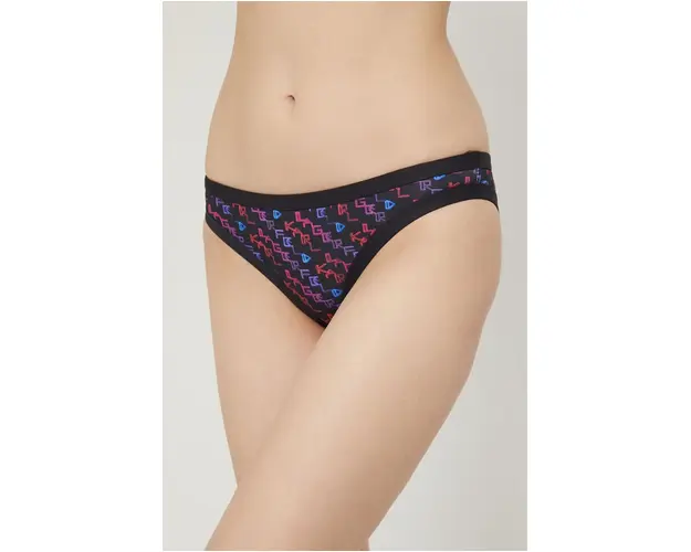 Karl Lagerfeld chiloti de baie culoarea negru