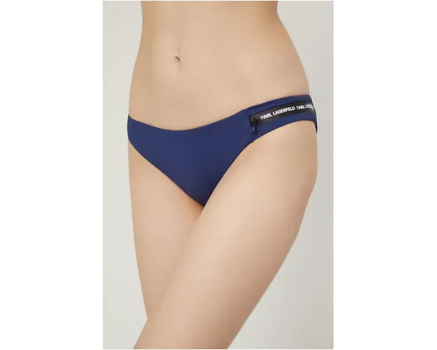 Karl Lagerfeld chiloti de baie culoarea albastru marin