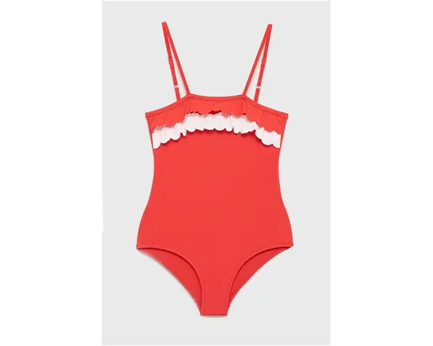 United Colors of Benetton costum de baie copii culoarea rosu