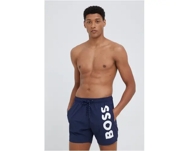 BOSS pantaloni scurti de baie culoarea bleumarin 50469602
