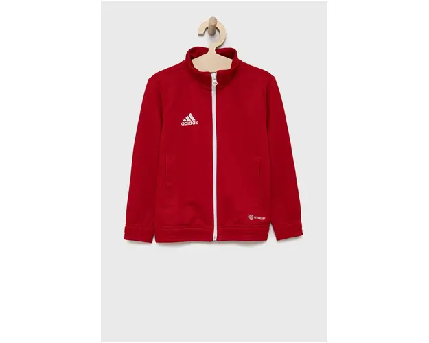 adidas Performance bluza copii H57563 culoarea rosu, neted