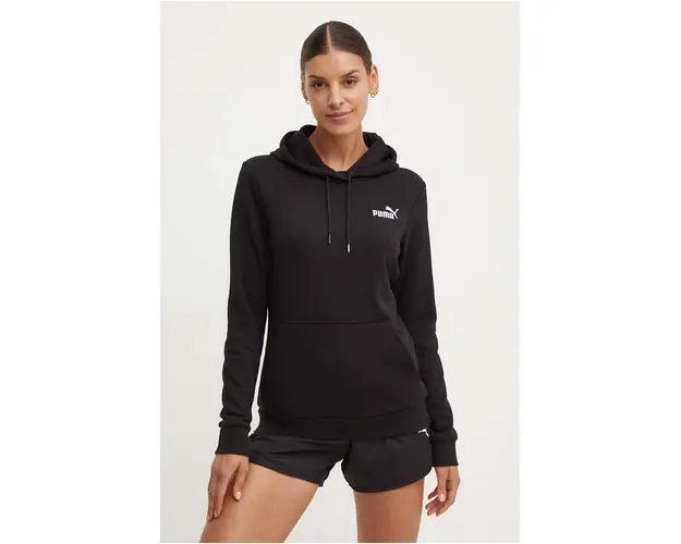 Puma bluza 848332 femei, culoarea negru, cu imprimeu 848332