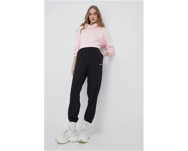 Champion bluza 115295 femei, culoarea roz, neted