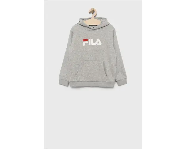 Fila bluza copii culoarea gri, cu imprimeu