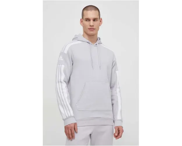 adidas Performance bluza GT6635 barbati, culoarea gri, uni GT6635