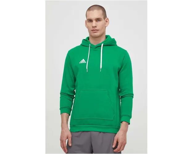 adidas Performance bluza barbati, culoarea verde, uni HI2141