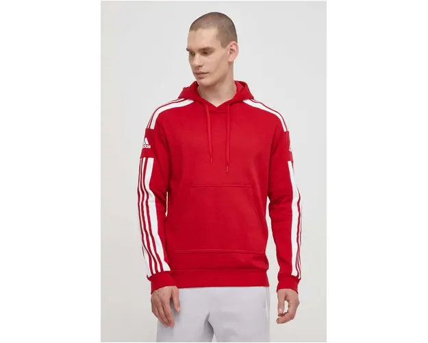 adidas Performance bluza HC6282 barbati, culoarea rosu, cu imprimeu HC6282