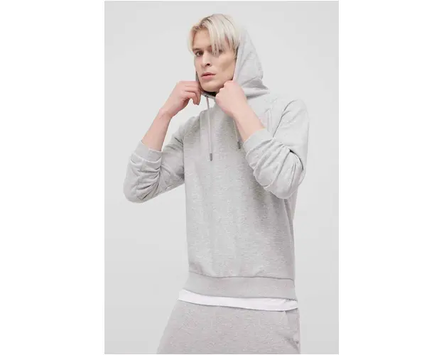 Fila bluza barbati, culoarea gri, cu imprimeu