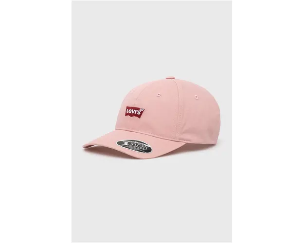 Levi's caciula culoarea portocaliu, cu imprimeu