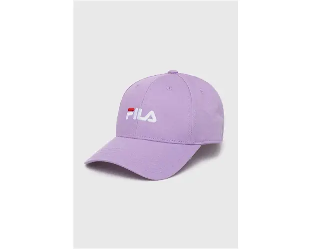 Fila caciula culoarea violet, cu imprimeu
