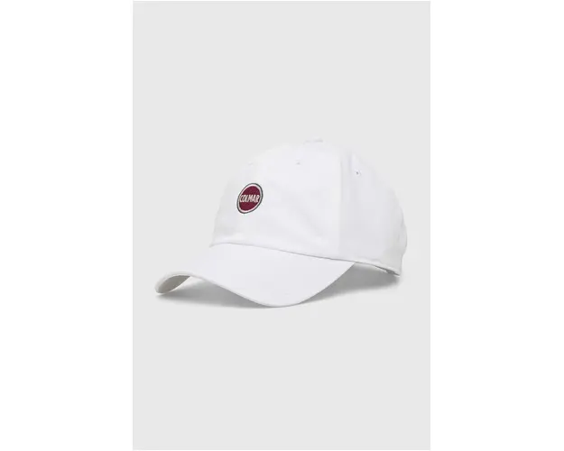 Colmar sapca de baseball din bumbac culoarea alb, cu imprimeu