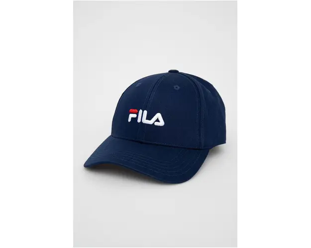 Fila sapca culoarea albastru marin, cu imprimeu
