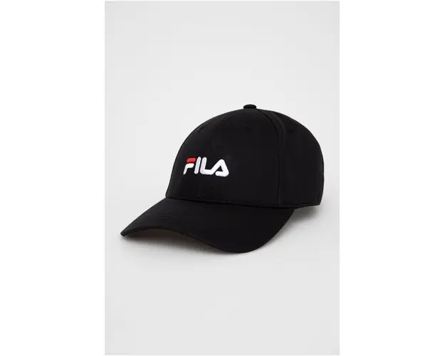 Fila sapca culoarea negru, cu imprimeu
