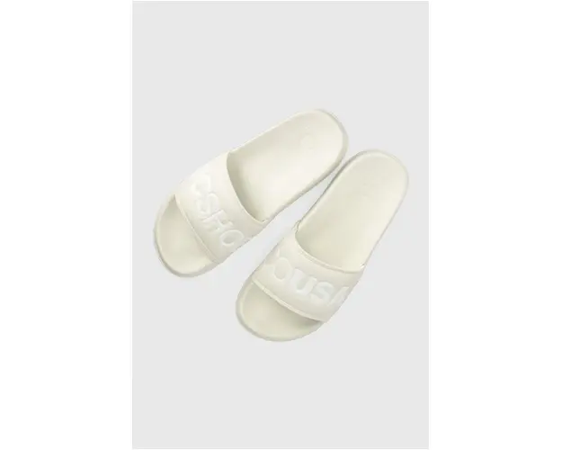 DC papuci femei, culoarea alb