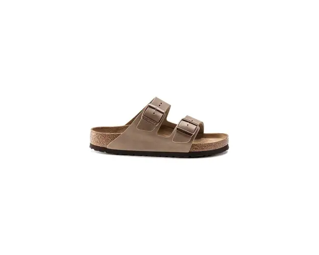 Birkenstock papuci din nubuc Arizona culoarea bej
