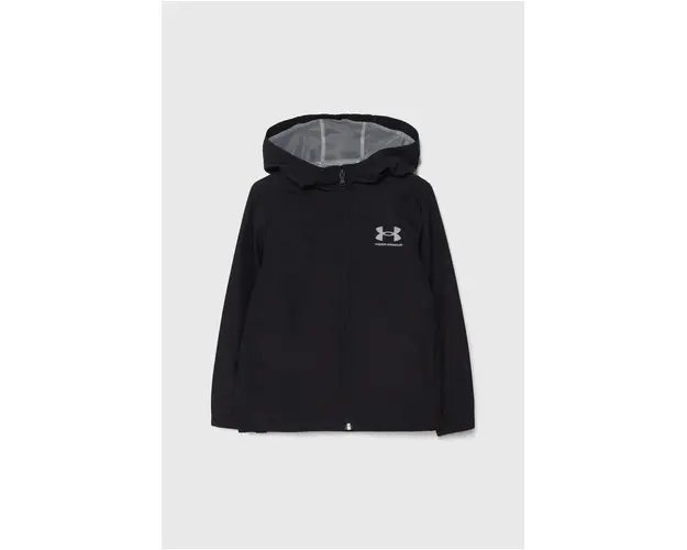Under Armour geaca copii culoarea negru