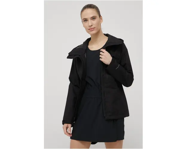 Columbia jacheta de exterior Hikebound culoarea negru, de tranzitie 1989253