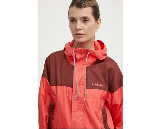 Columbia jacheta de exterior Flash Challenger culoarea rosu 1989511