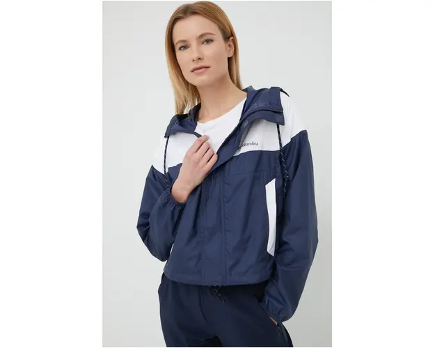 Columbia geaca outdoor Flash Challenger culoarea bleumarin 1989511