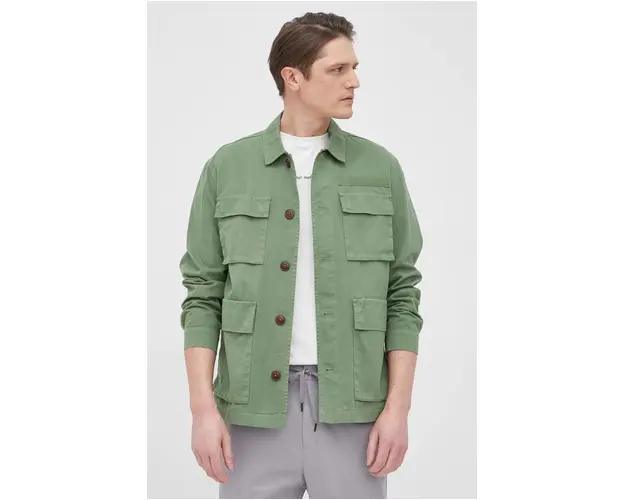 Marc O'Polo geaca barbati, culoarea verde, de tranzitie