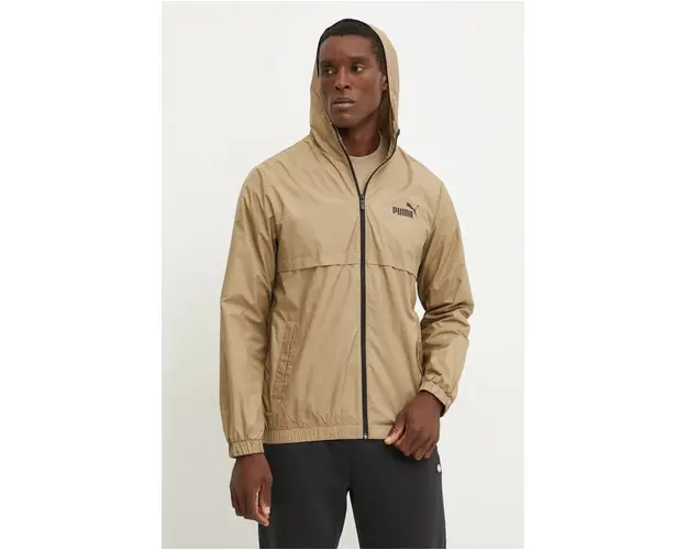 Puma geaca barbati, culoarea bej, de tranzitie, 847484