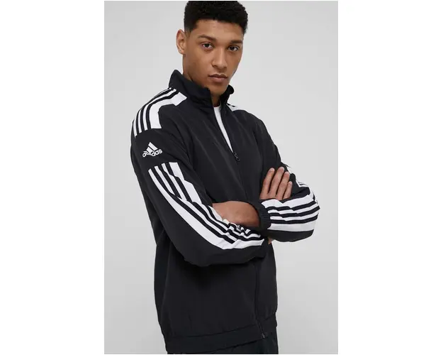 adidas Performance geaca Squadra 21 GK9549 barbati, culoarea negru, de tranzitie GK9549