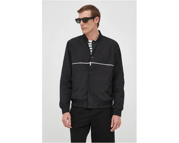 Karl Lagerfeld glob culoarea negru, de tranzitie